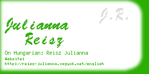 julianna reisz business card